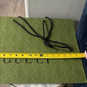 Gucci Olive gift 🎁 Green Embossed Bag